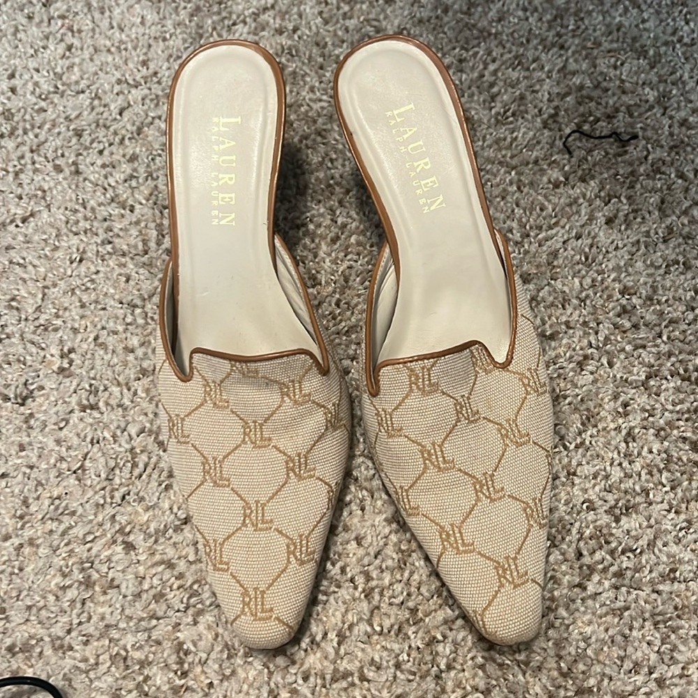 Lauren by Ralph Lauren size 6 women slides